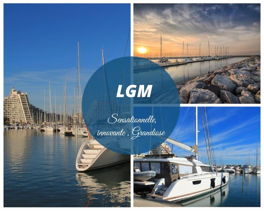 Les Marines De Haute Plage*Lumineux*Parking La Grande-Motte Buitenkant foto